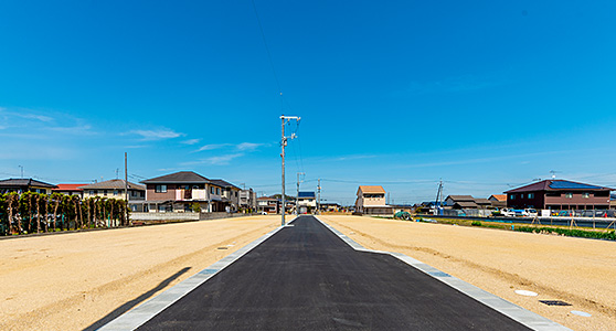 土地探し・土地の購入ならブルーハウスにお任せください。